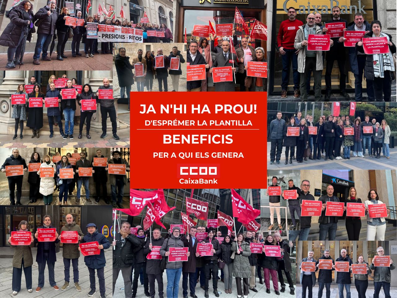 EL MOMENT ÉS ARA: CCOO proposa una escalada conjunta de mobilitzacions amb la JGA a l’horitzó