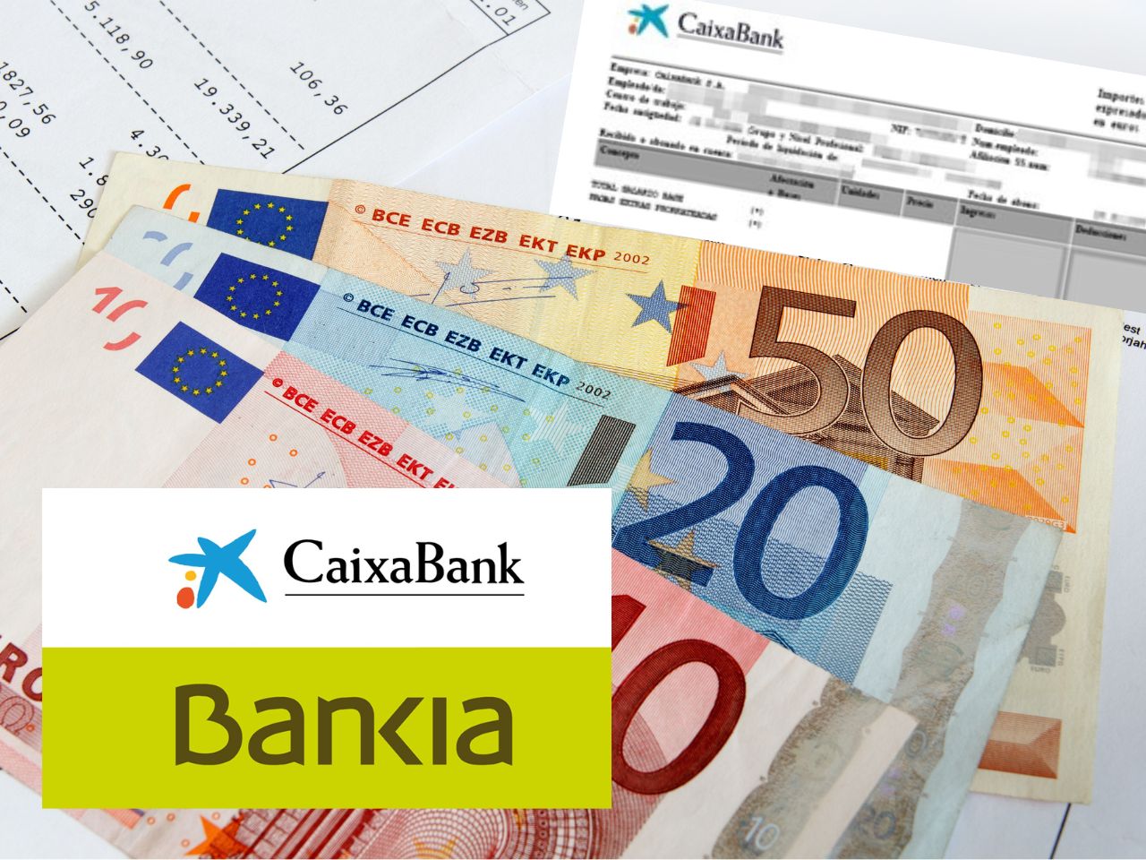 Nómina abril: Plantilla origen Bankia