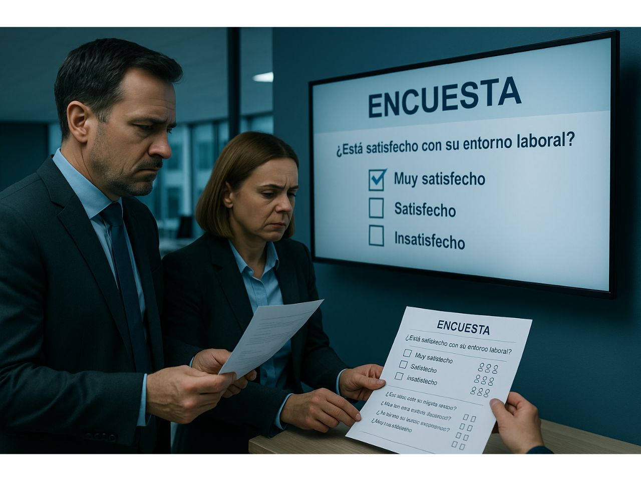 Esta vez, la encuesta no la ha hecho la empresa.