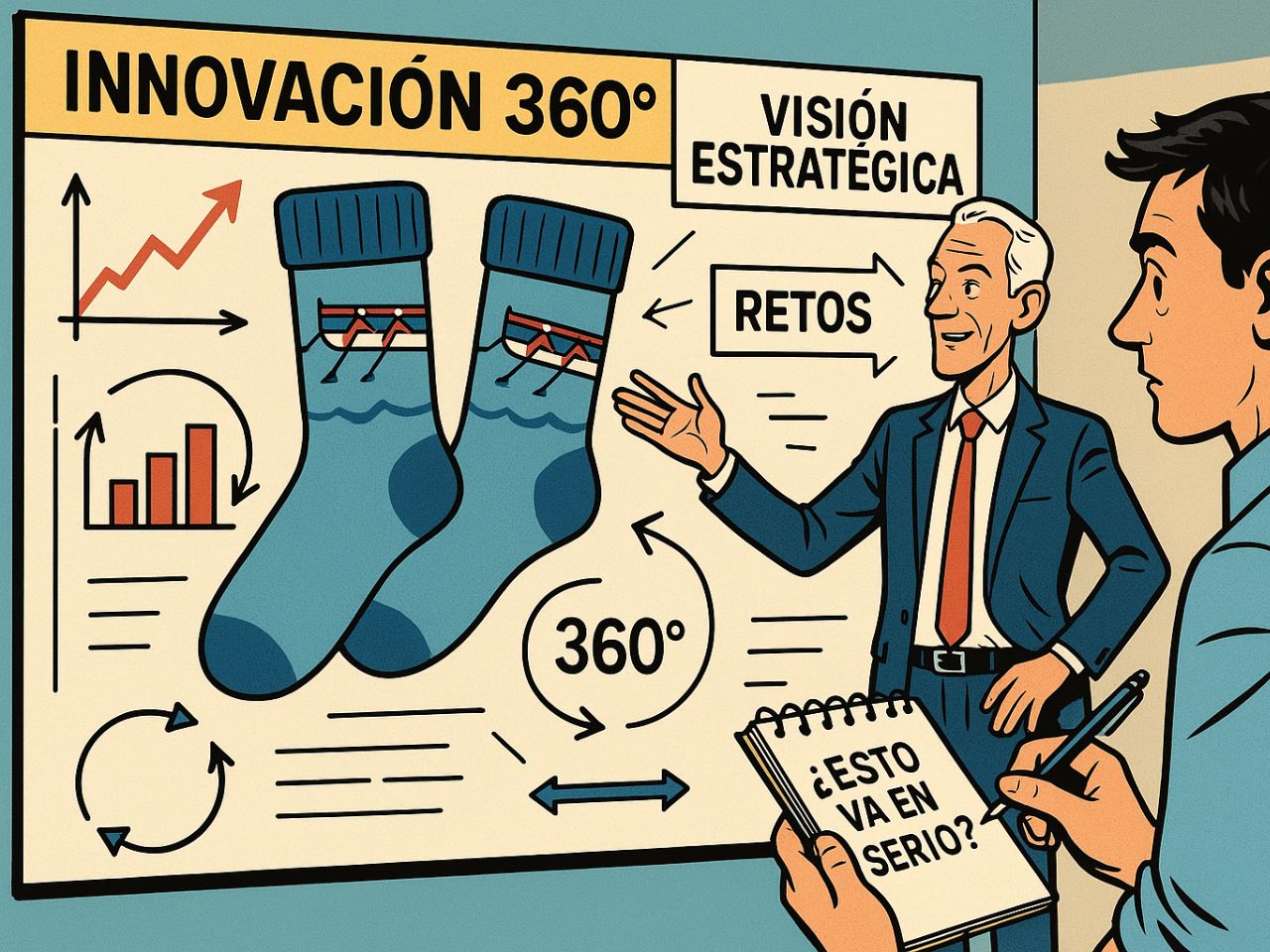 DT Norte presenta sus… ¿calcetines motivacionales?