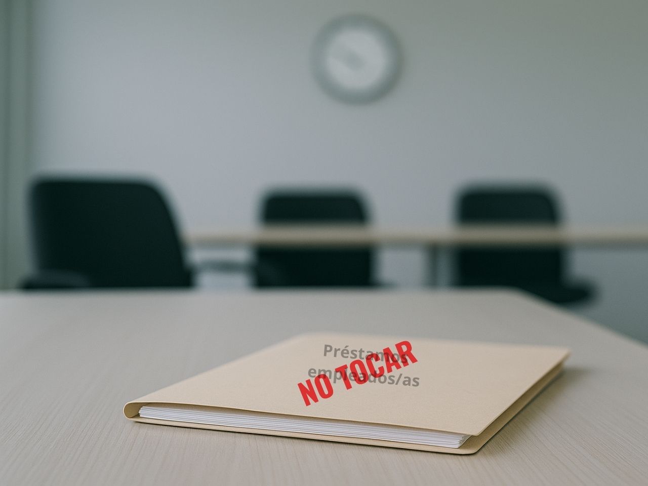 Préstamos de empleado/a: no interesan.