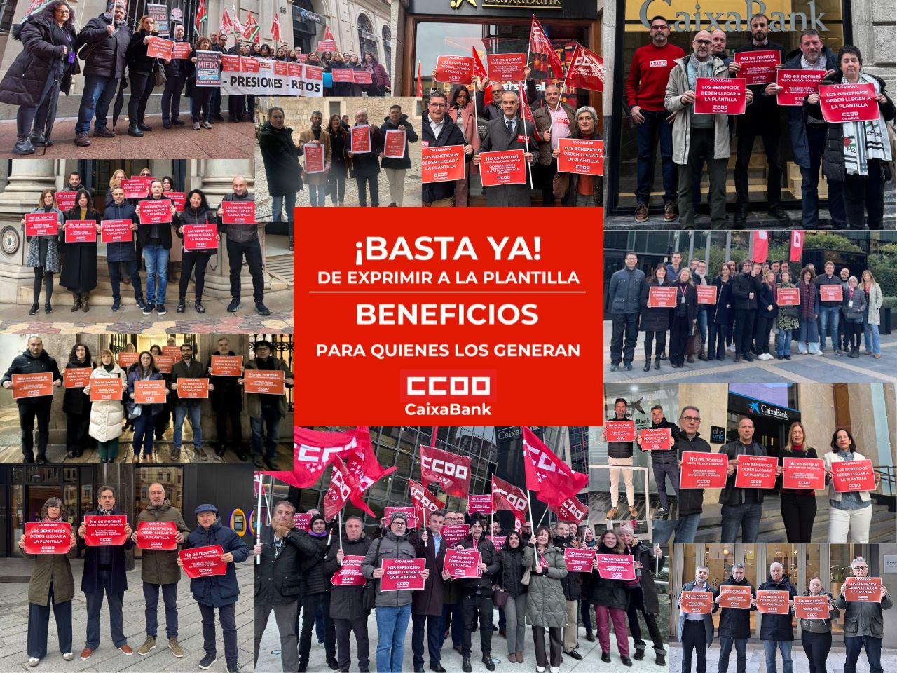 EL MOMENTO ES AHORA: CCOO propone una escalada conjunta de movilizaciones con la JGA en el horizonte