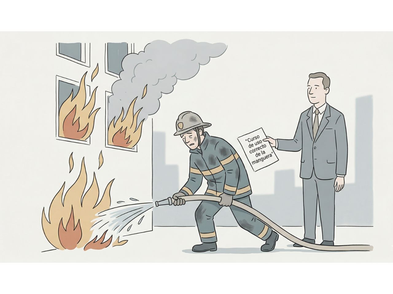 Tras la sanción, ahora formación: cuando el problema no era de conocimiento