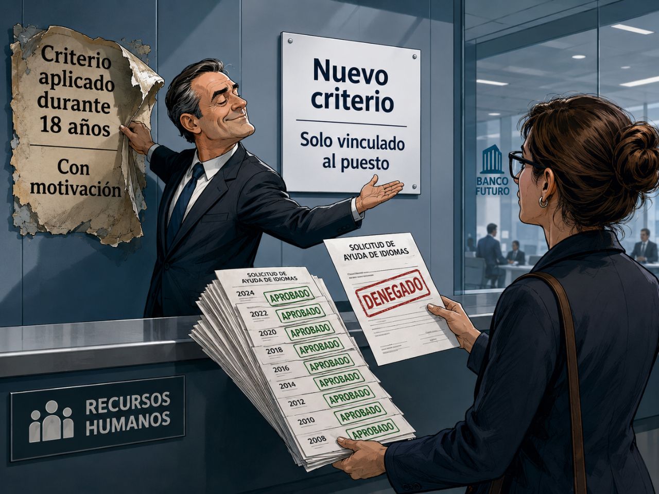 CCOO denuncia el nuevo criterio de CaixaBank para denegar ayudas de idiomas