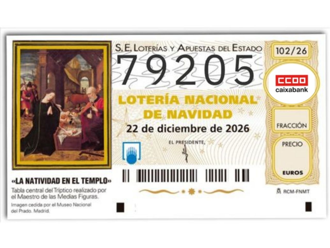 Novedades Lotería de Navidad